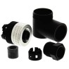 Telemecanique Sensors Circular Connector 4 Contacts Cable M12 Socket Female IP67 Bayonet XZCC12FCM40B