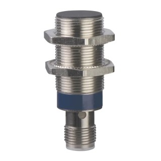 Telemecanique Sensors Threaded Barrel Inductive Proximity Sensor M18 x 1 PNP 36 V AC/DC 5 mm Detection XS518B1PBM12
