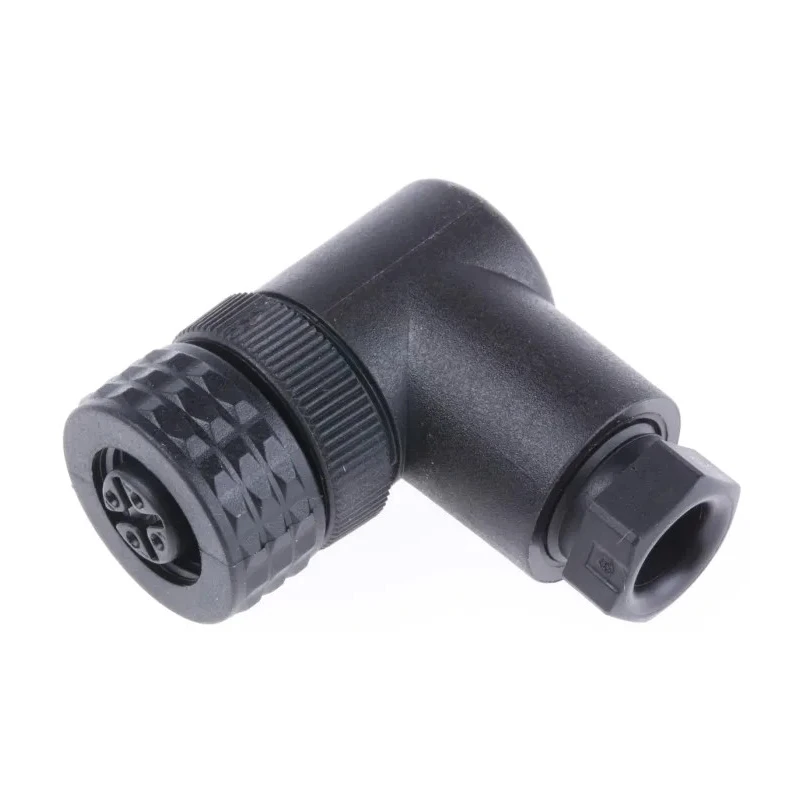 Telemecanique Sensors Circular Connector, 4 Contacts, Cable Mount, M12 Connector, Socket Female, IP67, Plastic XZCC12FCP40B