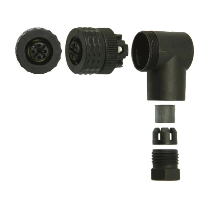 Telemecanique Sensors Circular Connector, 4 Contacts, Cable Mount, M12 Connector, Socket Female, IP67, Plastic XZCC12FCP40B