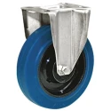 LAG Fixed Castor 180 kg Load Capacity 125 mm Rubber Wheel Medium Duty Nylon Hub 32308B