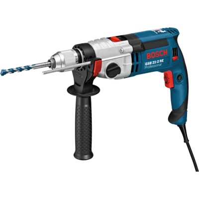 Bosch GSB 21-2 RE 110V Corded Hammer Drill Keyless Chuck 13 mm 1.1 kW Brushed Motor BS4343