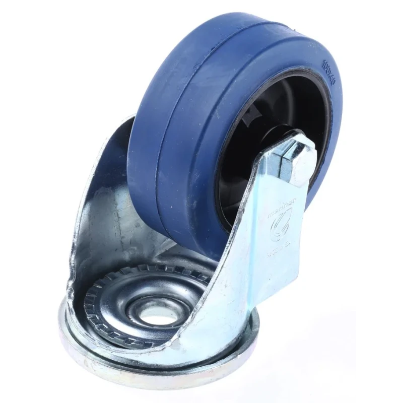 LAG Swivel Castor 150 kg Load Capacity 100 mm Rubber Wheel Medium Duty 32503BFC