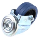 LAG Swivel Castor 150 kg Load Capacity 100 mm Rubber Wheel Medium Duty 32503BFC