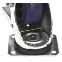LAG Braked Swivel Castor, 150 kg Load Capacity, 100 mm Rubber Wheel, Nylon Hub, Medium Duty 32103BFR