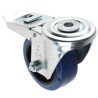 LAG Swivel Castor, 150 kg Load Capacity, 100 mm Rubber Wheel, Polyamide Hub, Swivel Rotation, Model 32503BFRFC