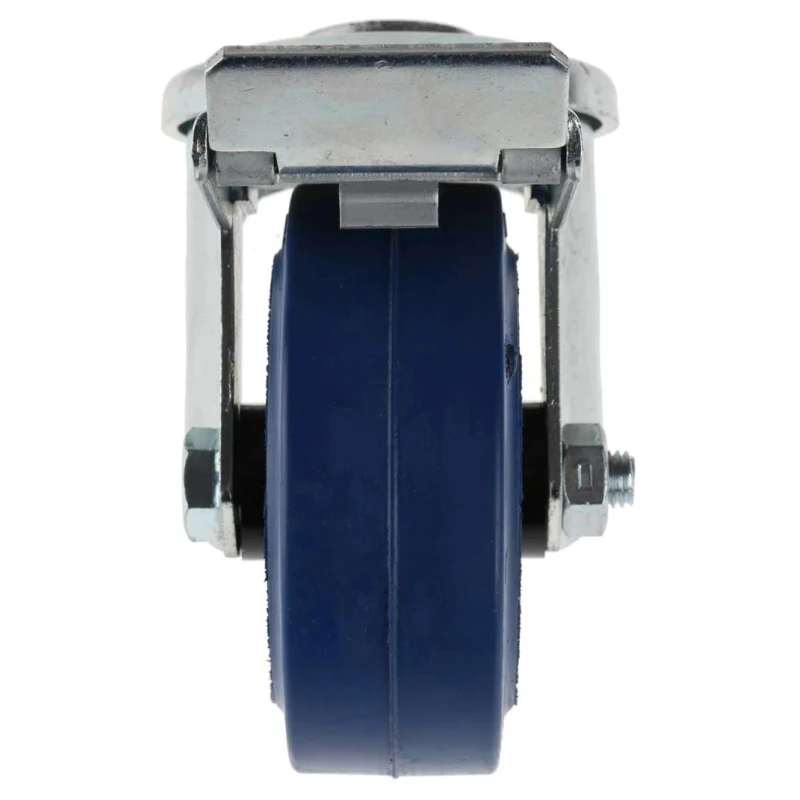 LAG Swivel Castor, 150 kg Load Capacity, 100 mm Rubber Wheel, Polyamide Hub, Swivel Rotation, Model 32503BFRFC