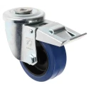 LAG Swivel Castor, 150 kg Load Capacity, 100 mm Rubber Wheel, Polyamide Hub, Swivel Rotation, Model 32503BFRFC