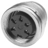 Amphenol Industrial signalmate C091 2 Pole Straight M16 DIN Socket 5A 300V IP40 Panel Mount T3203-000