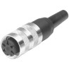Amphenol Industrial signalmate C091 2 Pole Straight M16 DIN Socket 5A 300V IP40 T3201-001