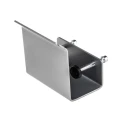 Electrak Grey Fixing Clamp for use with Intersoc On-Desk Module 054699