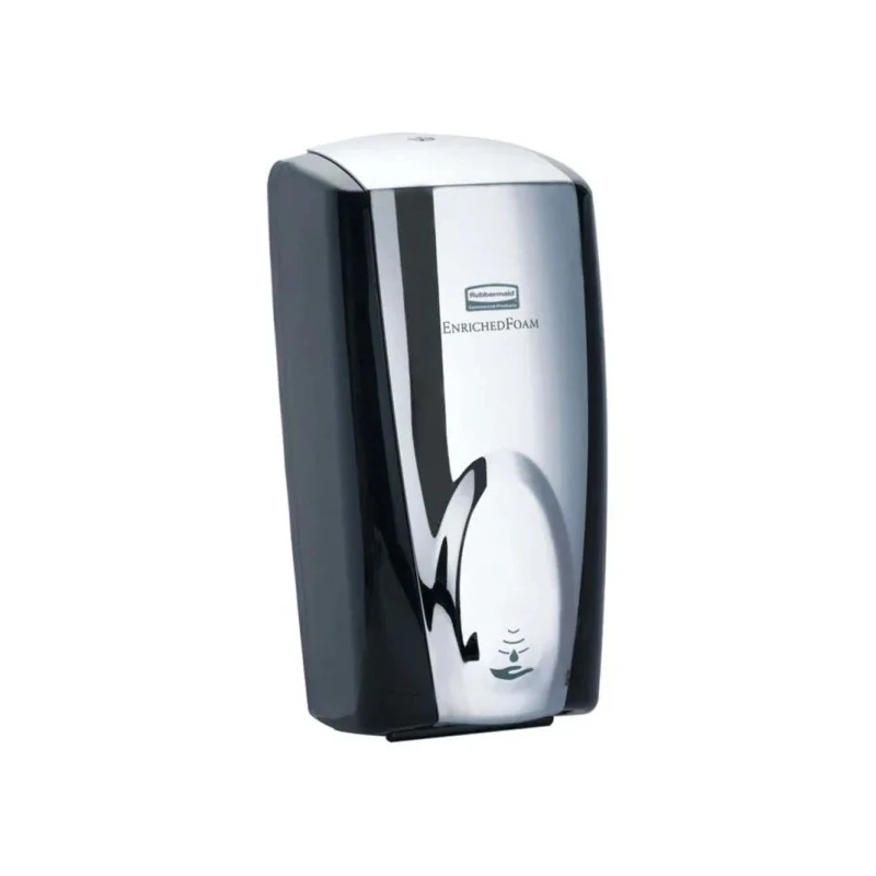 Rubbermaid Commercial Products Wall Mounted Automatic Soap Dispenser 1.1 L Plastic Black FG750411