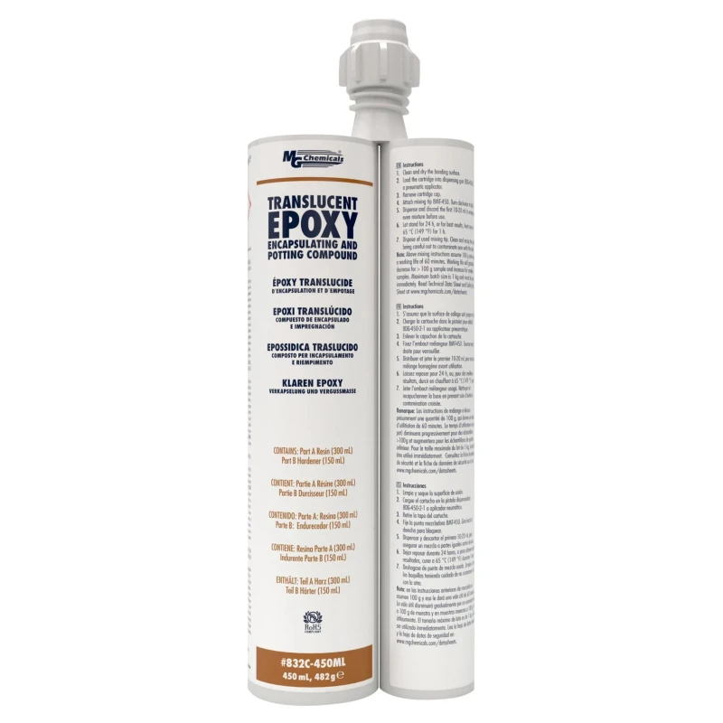MG Chemicals Electric Grade Epoxy Potting Compound 450 mL 832C-450ML