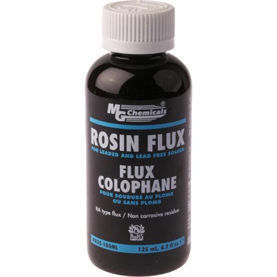 MG Chemicals 100 ml Rosin Activated Solder Flux Non-Corrosive Fast Wetting 835-100ml