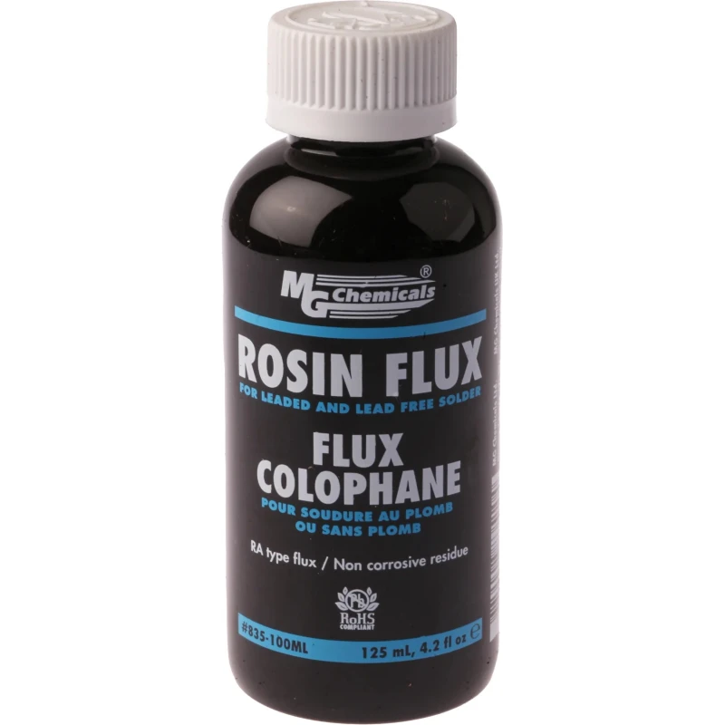 MG Chemicals 100 ml Rosin Activated Solder Flux Non-Corrosive Fast Wetting 835-100ml