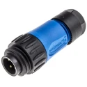 Amphenol Industrial Circular Connector 3 Contacts Cable Standard Plug Male IP67 Ecomate M Series C016-20H003-210-10