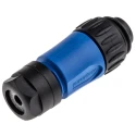 Amphenol Industrial Circular Connector 3 Contacts Cable Standard Plug Male IP67 Ecomate M Series C016-20H003-210-10