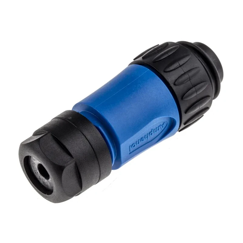 Amphenol Industrial Circular Connector 3 Contacts Cable Standard Plug Male IP67 Ecomate M Series C016-20H003-210-10