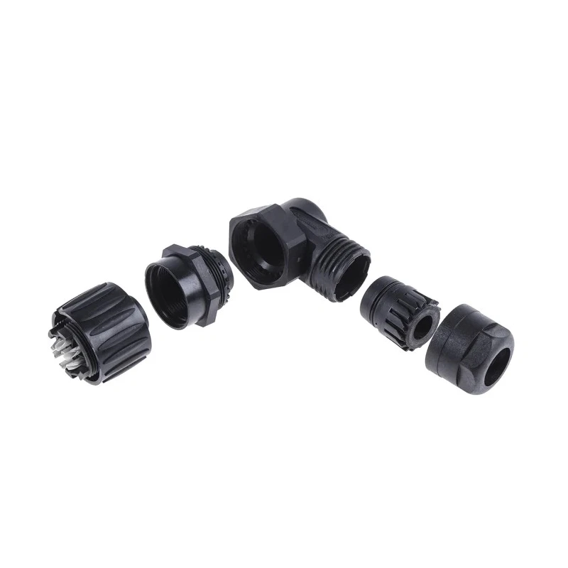 Amphenol Industrial Circular Connector Cable Socket Female 6 Contacts IP67 250V Ecomate M Series C016-30F006-100-12