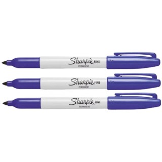 Sharpie Permanent Marker Pen Fine Tip Blue Ink United States S0810950