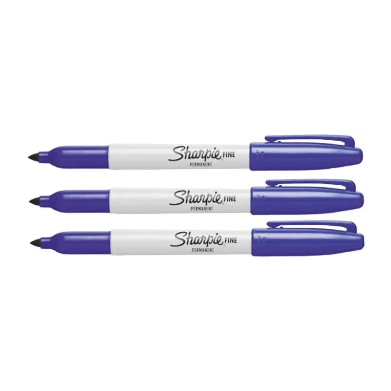 Sharpie Permanent Marker Pen Fine Tip Blue Ink United States S0810950