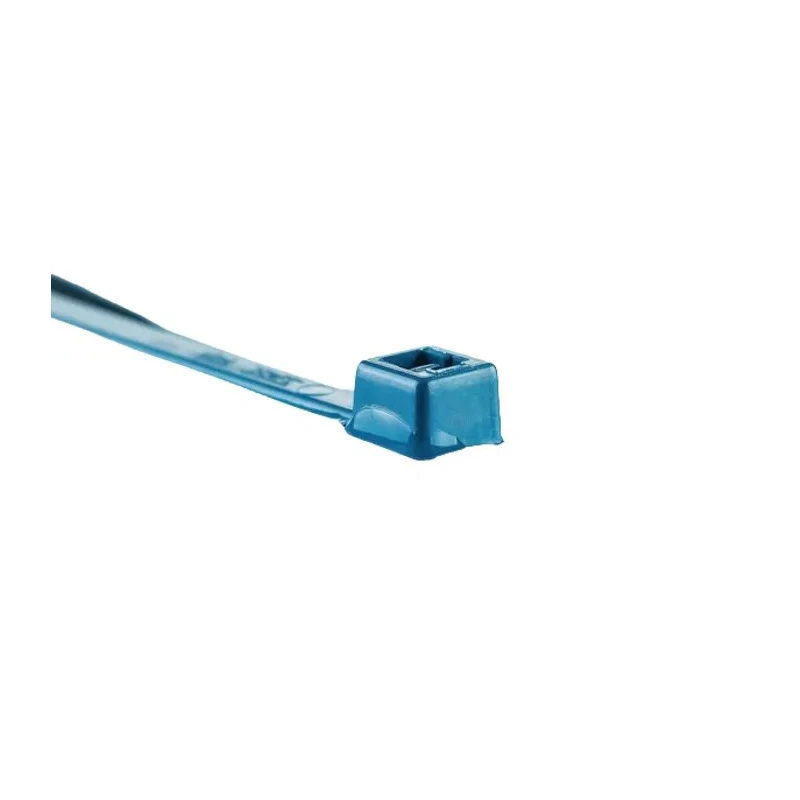 HellermannTyton Non-Releasable Cable Tie 380 mm Length x 7.6 mm Width Blue Polyamide 66 111-01136 MCT120R-PA66MP-BU