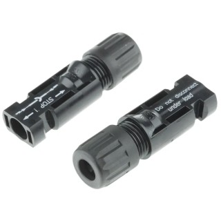 Staubli PV Series Female Cable MC4 Connector Cable CSA 4 mm², 6 mm² 1kV 30A PV-KST4/6II-UR-100