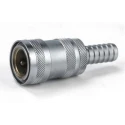 Nito Brass Straight Hose Connector 25 bar, 1/2 in Male Coupler to Hose Tail 5953SA3