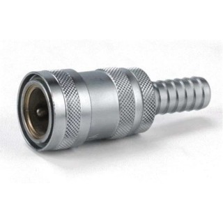 Nito Brass Straight Hose Connector 25 bar, 1/2 in Male Coupler to Hose Tail 5953SA3