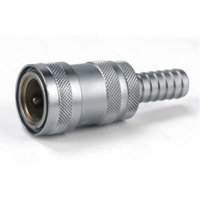 Nito Brass Straight Hose Connector 25 bar, 1/2 in Male Coupler to Hose Tail 5953SA3