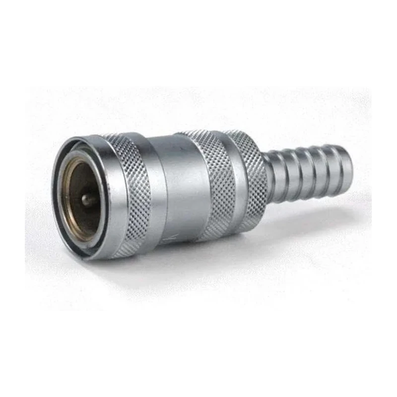 Nito Brass Straight Hose Connector 25 bar, 1/2 in Male Coupler to Hose Tail 5953SA3