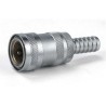 Nito Brass Straight Hose Connector 25 bar, 1/2 in Male Coupler to Hose Tail 5953SA3