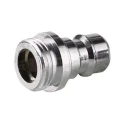 Nito Hose Connector Stainless Steel Body 0.5 in ID, 25 bar Operating Pressure 53640A3