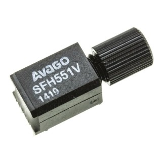 Broadcom Fibre Optic Receiver 5 MBd 700 nm Round Push In Collet Connector SP000063855