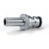Nito Brass Hose Connector, 1/2 in BSP Male, 25 bar Pressure, Operating Temperature -30°C to 80°C 59600A3