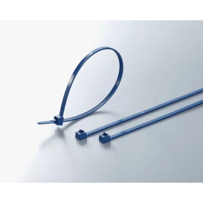 HellermannTyton Releasable Cable Tie Metal Detectable Nylon Blue 250 mm x 4.6 mm 111-00937 MCTRELK2M-PA66MP-BU