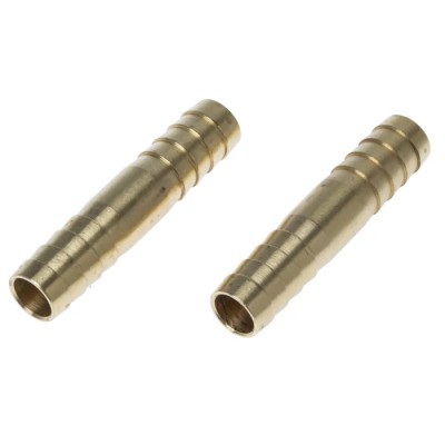 RS PRO Brass Hose Connector 10 mm ID, Female Connection, 25 bar Maximum Operating Pressure 146-3046