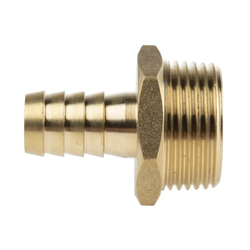 RS PRO Brass Hose Connector 12.7 mm ID Threaded Male BSP 3/4 in 25 Bar 146-3028