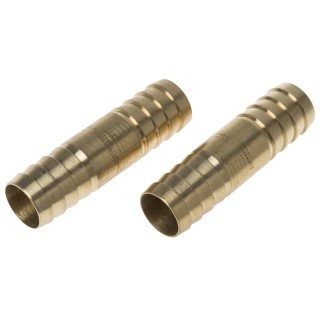RS PRO Hose Connector 14 mm Inside Diameter Brass Body 25 bar Maximum Operating Pressure 146-3047