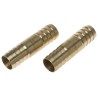RS PRO Hose Connector 14 mm Inside Diameter Brass Body 25 bar Maximum Operating Pressure 146-3047