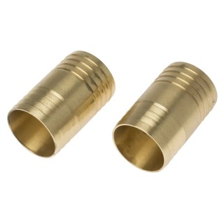 RS PRO Brass Hose Connector 32 mm Inside Diameter, 25 Bar Operating Pressure 146-3050