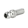 Nito Stainless Steel Hose Connector 1/2 in Male Connection, 25 bar Pressure, Model 54600A3