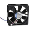 ebm-papst 600 F Series Sleeve Bearing DC Axial Fan 12V DC 1 W 83 mA 29 m³/h 60 mm Square Frame 612 F/2