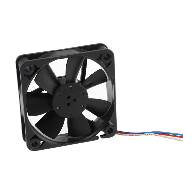 ebm-papst 600 F Series Sleeve Bearing DC Axial Fan 12V DC 1 W 83 mA 29 m³/h 60 mm Square Frame 612 F/2