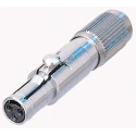 Neutrik Circular Connector 3 Contacts Miniature Cable Socket Female NanoCon Series NSC3F
