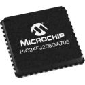 Microchip PIC24 Microcontroller 32-Bit CPU 32 MHz 256kB FLASH 48-Pin UQFN PIC24FJ256GA705-I/M4