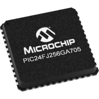 Microchip PIC24 Microcontroller 32-Bit CPU 32 MHz 256kB FLASH 48-Pin UQFN PIC24FJ256GA705-I/M4