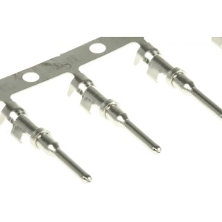 Amphenol Industrial Automotive Connector Terminal AT Male Crimp, Nickel Plated Copper Alloy, AT60-16-0122