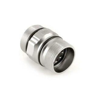 Amphenol Industrial Circular Connector, 12 Contacts, Cable Mount, M23 Size, Socket Male, IP67 Protection MA1JAE1200