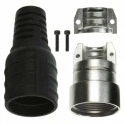 Amphenol Industrial Connector Cable Gland Surface Mount Zinc Housing IP67 250V MotionGrade Series MB4FSR-B12.5